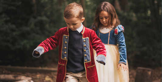 What do children learn through dressing up?
