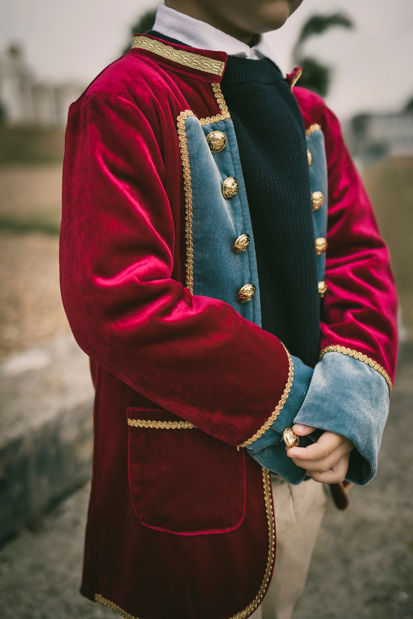 Royal fairy tale prince coat