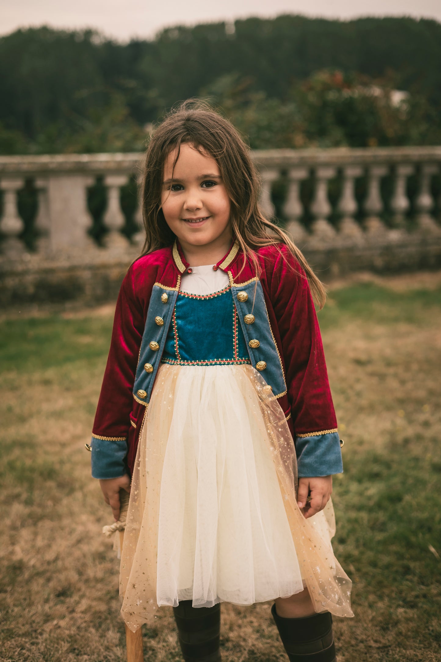 Royal fairy tale coat for boys and girls, fancy dress for children