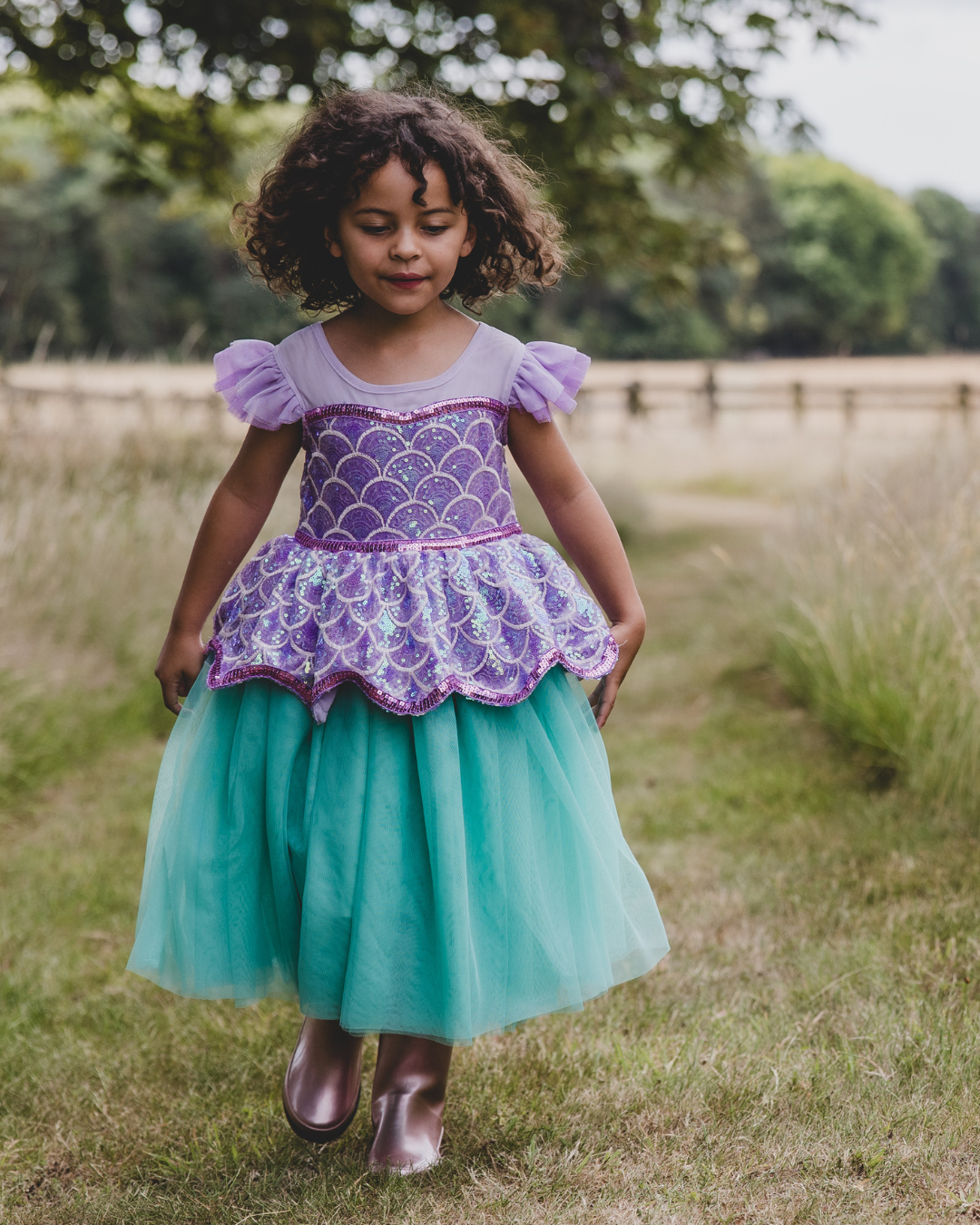 luxury mermaid princess costume