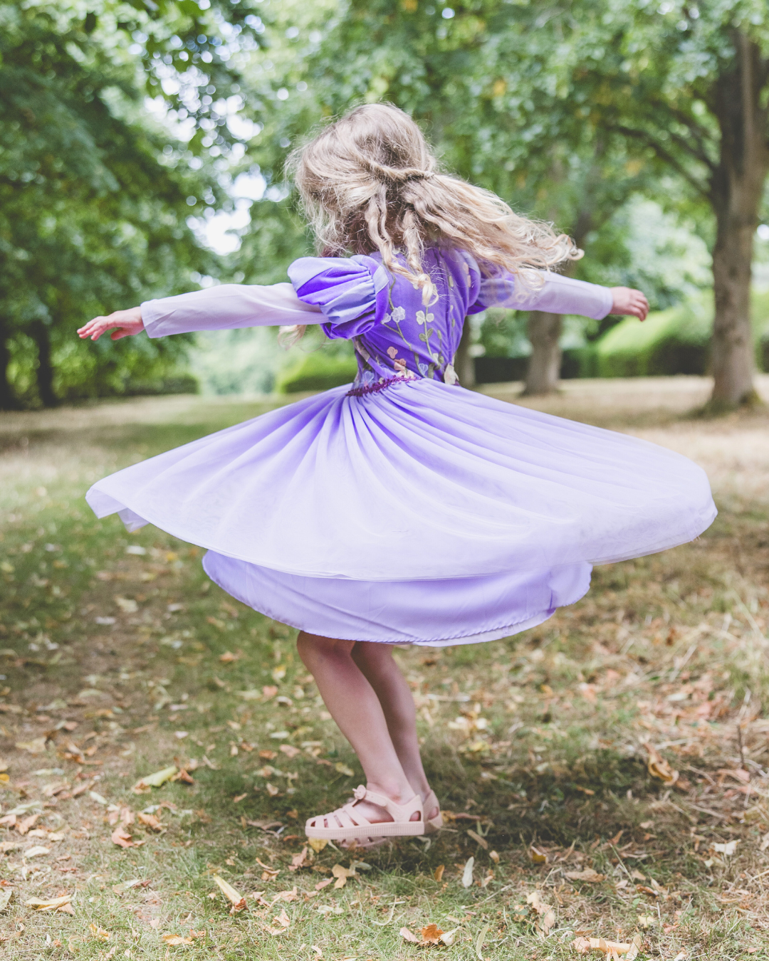 princess dress with tulle skirt, UK designed and CE certified