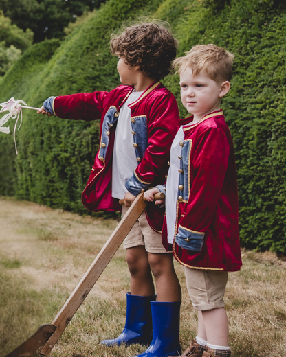 pirate coat for boys, luxury, UK designed 