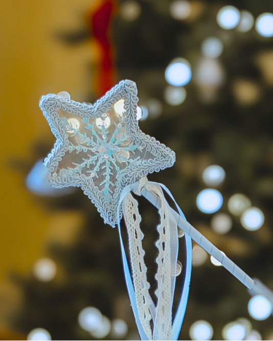 Snow Flake Wand