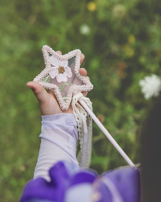 embroidered fairy wand 